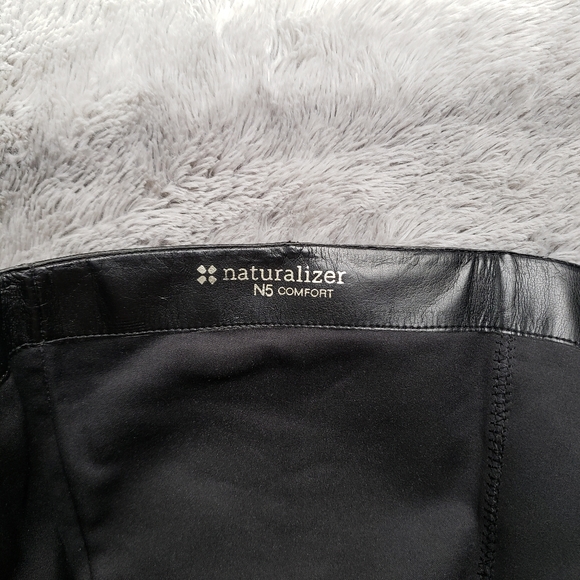 Comfortable Black high Heels boots Naturalizer - Picture 4 of 8